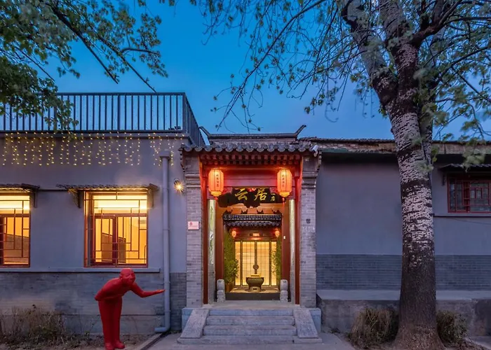 Yunju Hotel Beijing Yonghe Palace Guijie Siheyuan